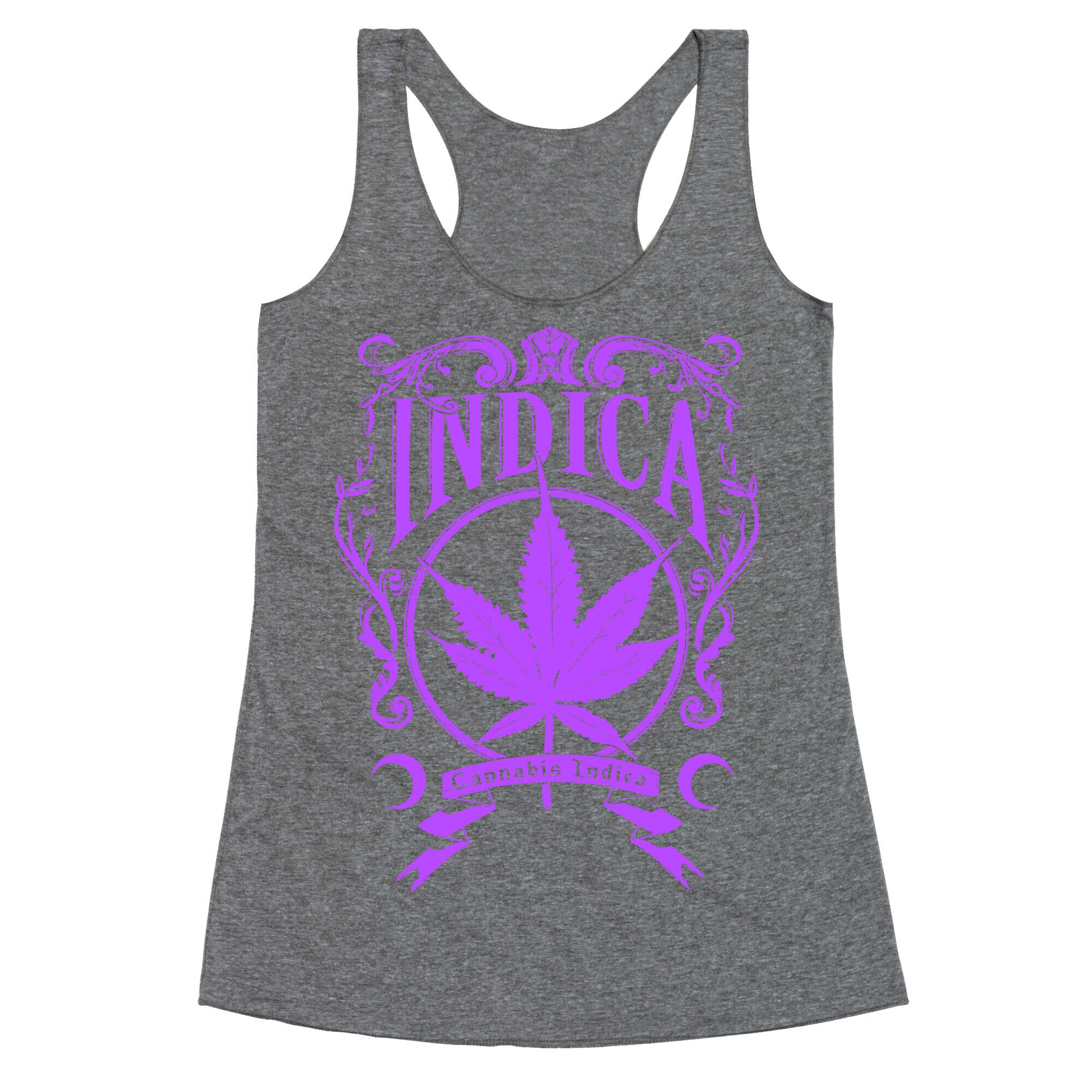 Cannabis Indica Racerback Tank